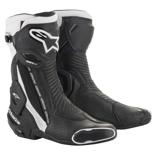 ALPINESTARS SMX-Plus v2 Vented Boots - Black/White