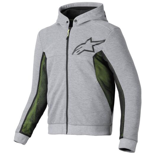 ALPINESTARS Chrome Air Sport Hoodie- Gray Heather/Black
