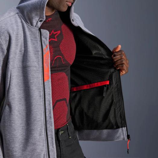 
                  
                    ALPINESTARS Chrome V2 Sport Hoodie-Gray Heather/Fluo Red
                  
                