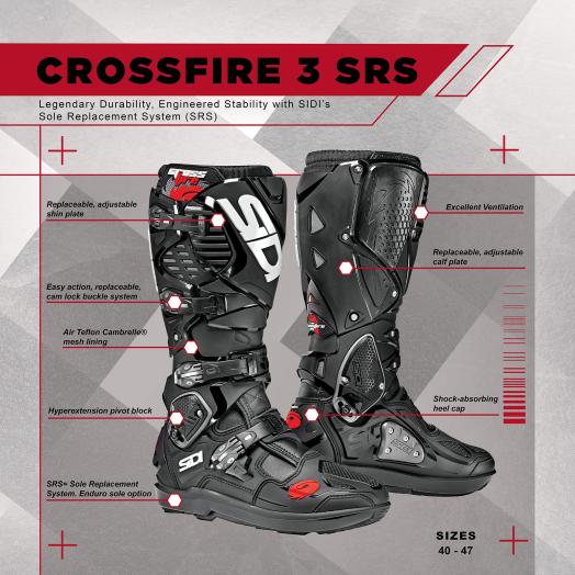 
                  
                    SIDI Crossfire 3 SRS Boot- Motocross/Offroad
                  
                